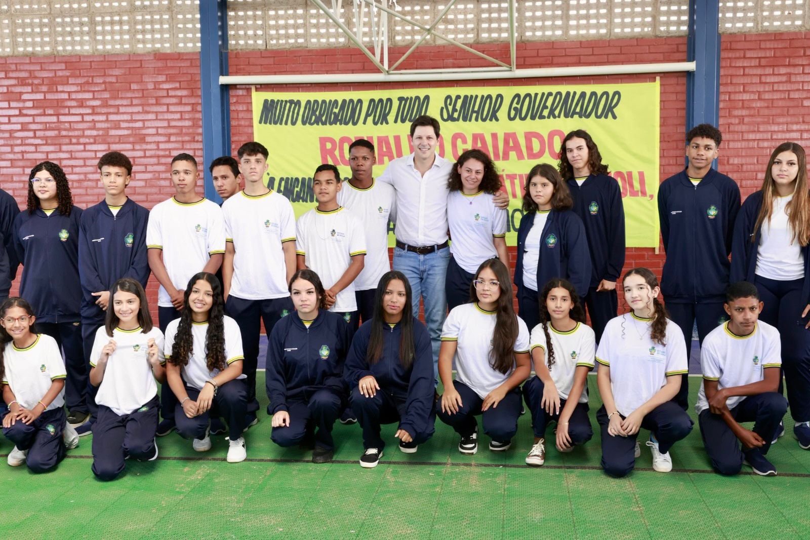 Inauguração de novo colégio estadual em Alexânia marca volta às aulas