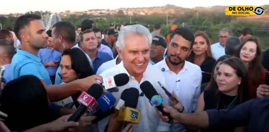 INAUGURAÇÃO DO VIADUTO, RONALDO RAMOS CAIADO FILHO