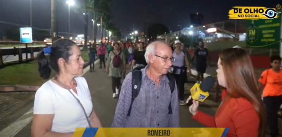 ENTREVISTA CAMINHADA DA ROMÁRIA DE TRINDADE 2025