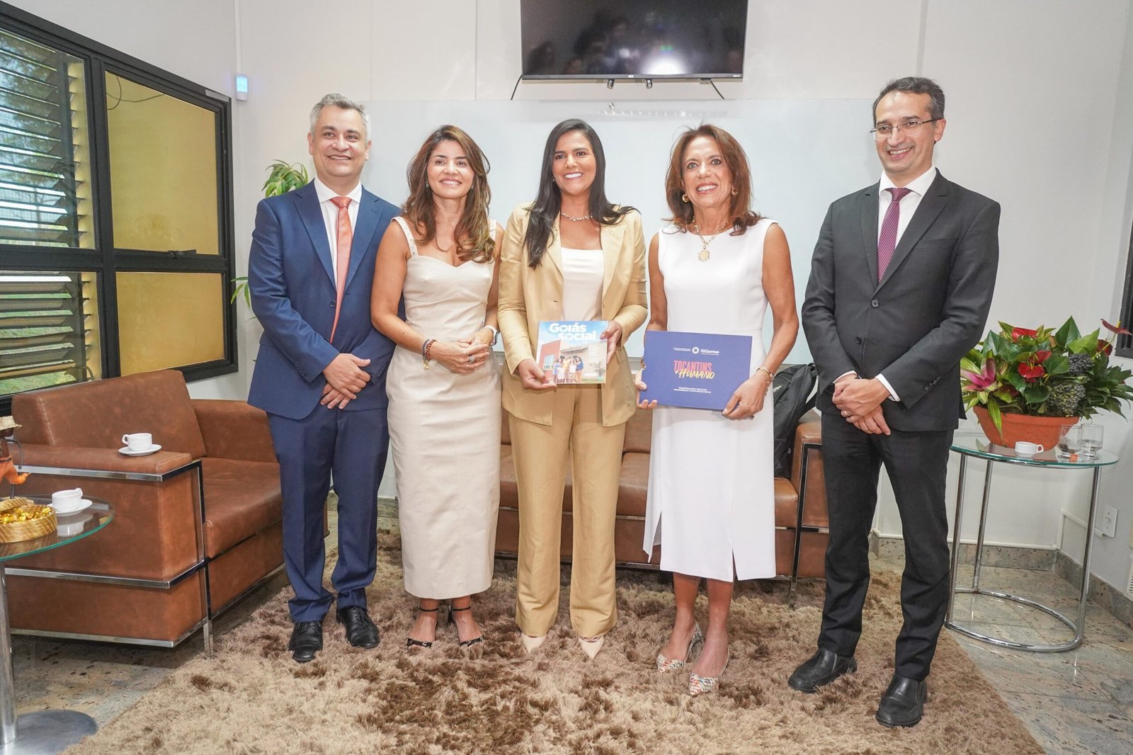 Gracinha Caiado destaca união entre estados no lançamento do 2º Defensorias do Araguaia