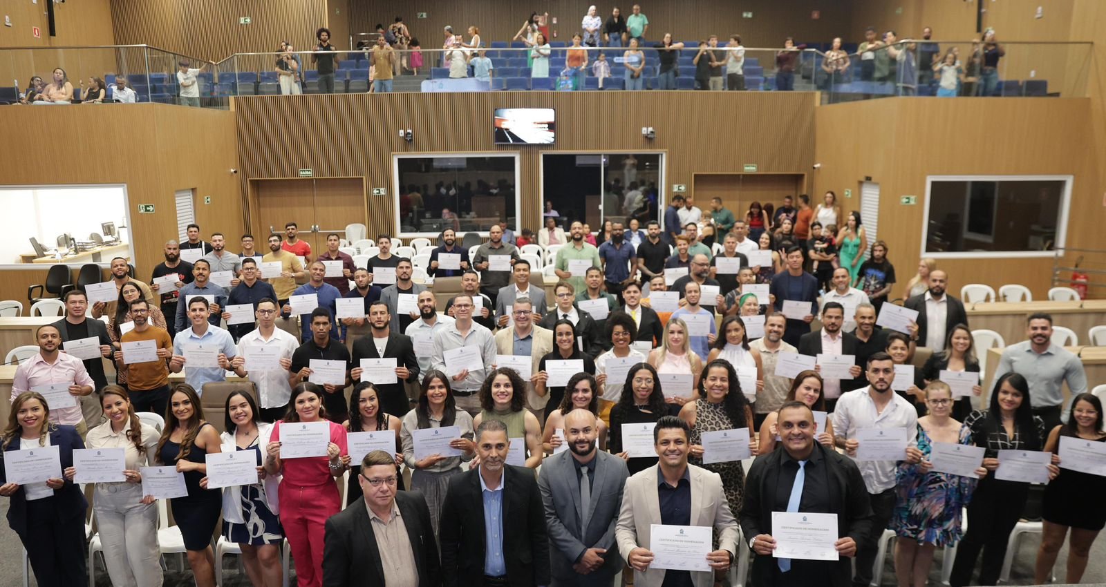 Profissionais de Educação Física são homenageados em Sessão Solene