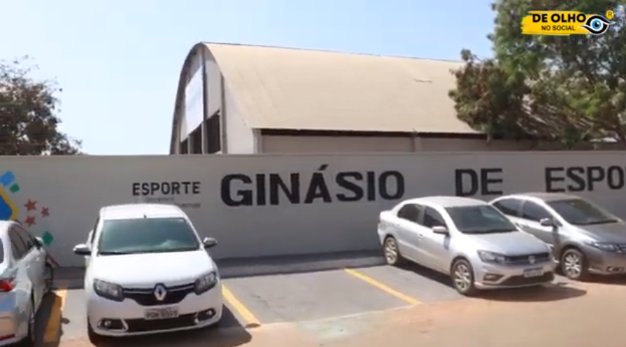 INAUGURAÇÃO E REFORMA DO GINÁSIO DE ESPORTE RENATO REIS VILELA DA SILVA SETOR PONTA KAIANA TRINDADE