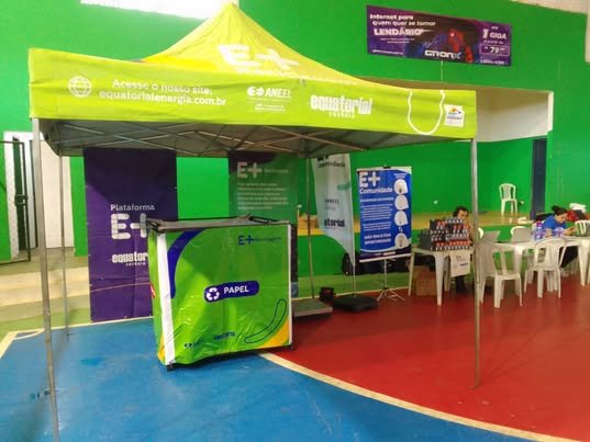 Equatorial Goiás promove ação de reciclagem com desconto na conta de energia em shoppings de Goiânia