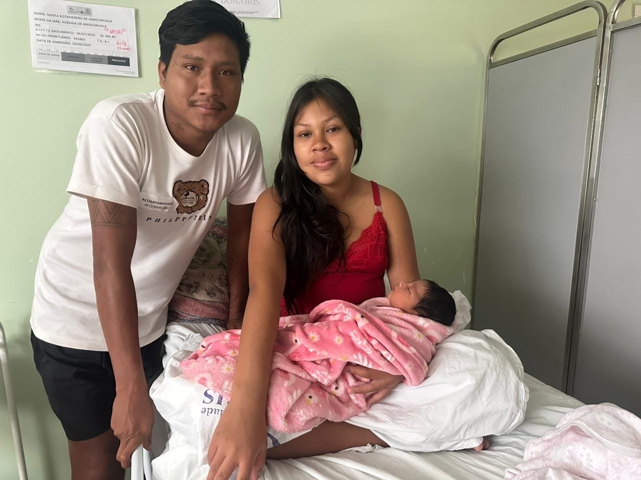 Maternidade realiza parto de jovens indígenas e assegura acolhimento humanizado