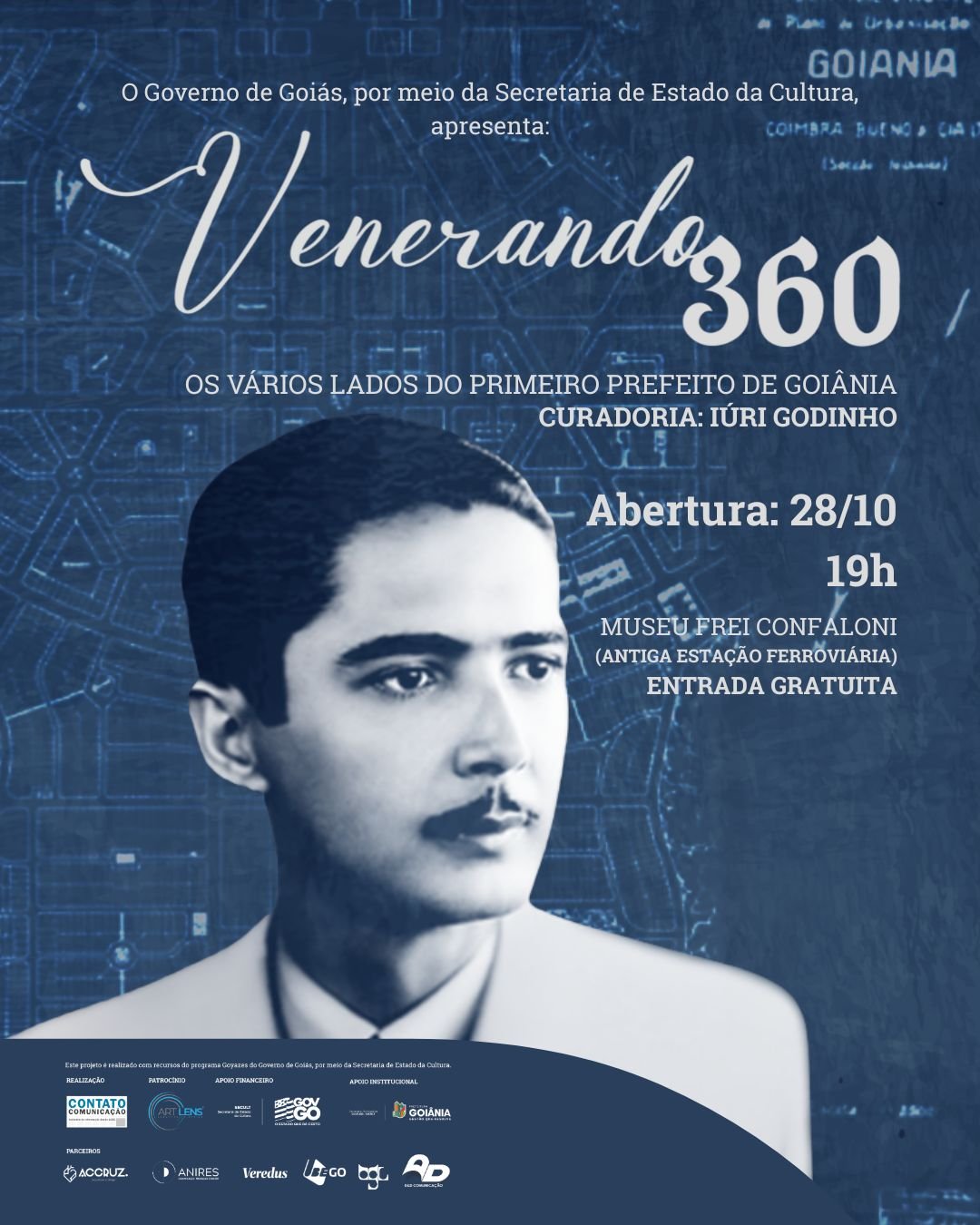 Museu Frei Confaloni sedia exposição gratuita sobre a vida e trajetória do primeiro prefeito de Goiânia