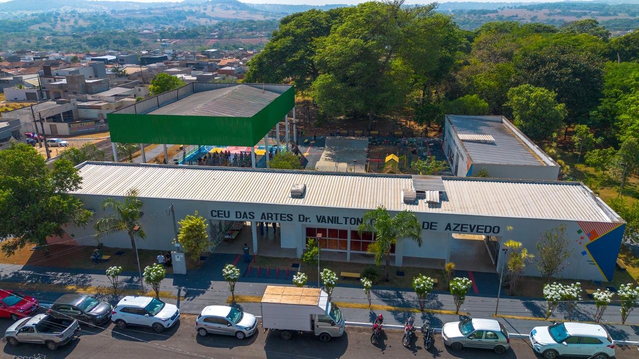 Marden entrega revitalização do CEU das Artes e anuncia Trindade como sede dos JUBs 2026.