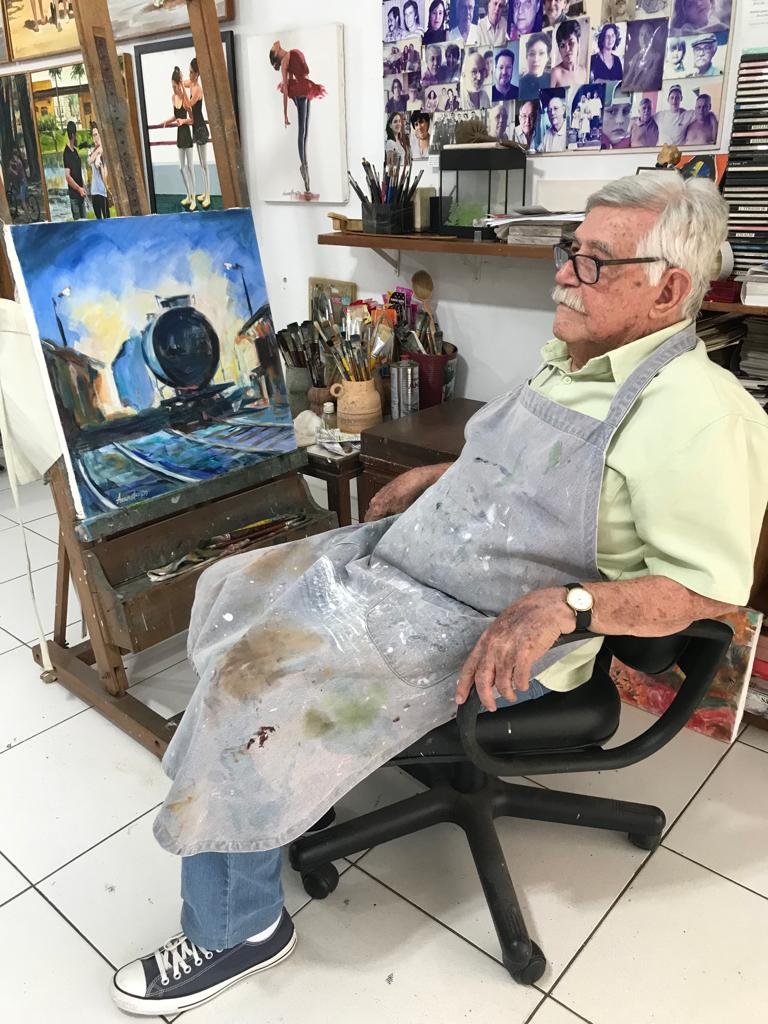 Prefeitura homenageia artista plástico Amaury Menezes com exposição no Museu de Arte de Goiânia