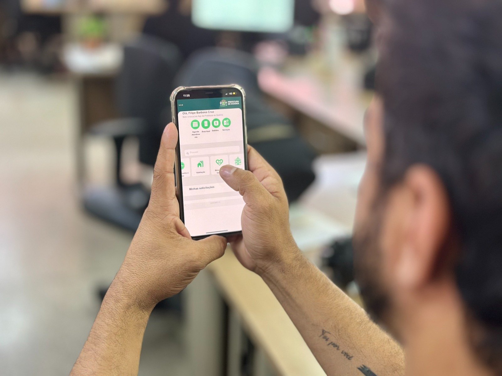 Mais Saúde Goiânia registra mais de 5 mil agendamentos em menos de um mês por meio do aplicativo Prefeitura 24 horas