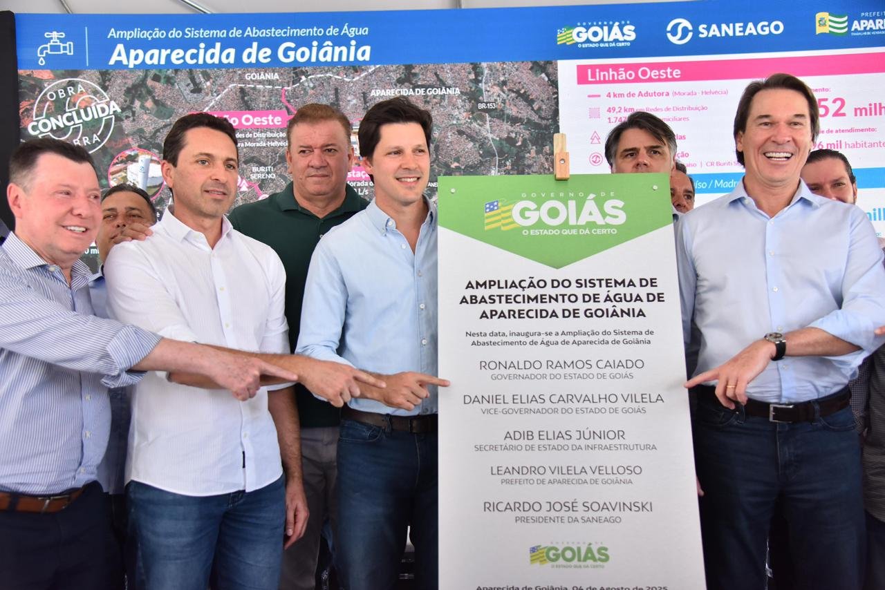 Com investimentos da Prefeitura e Governo de Goiás, Aparecida se torna líder em saneamento básico no Centro-Oeste