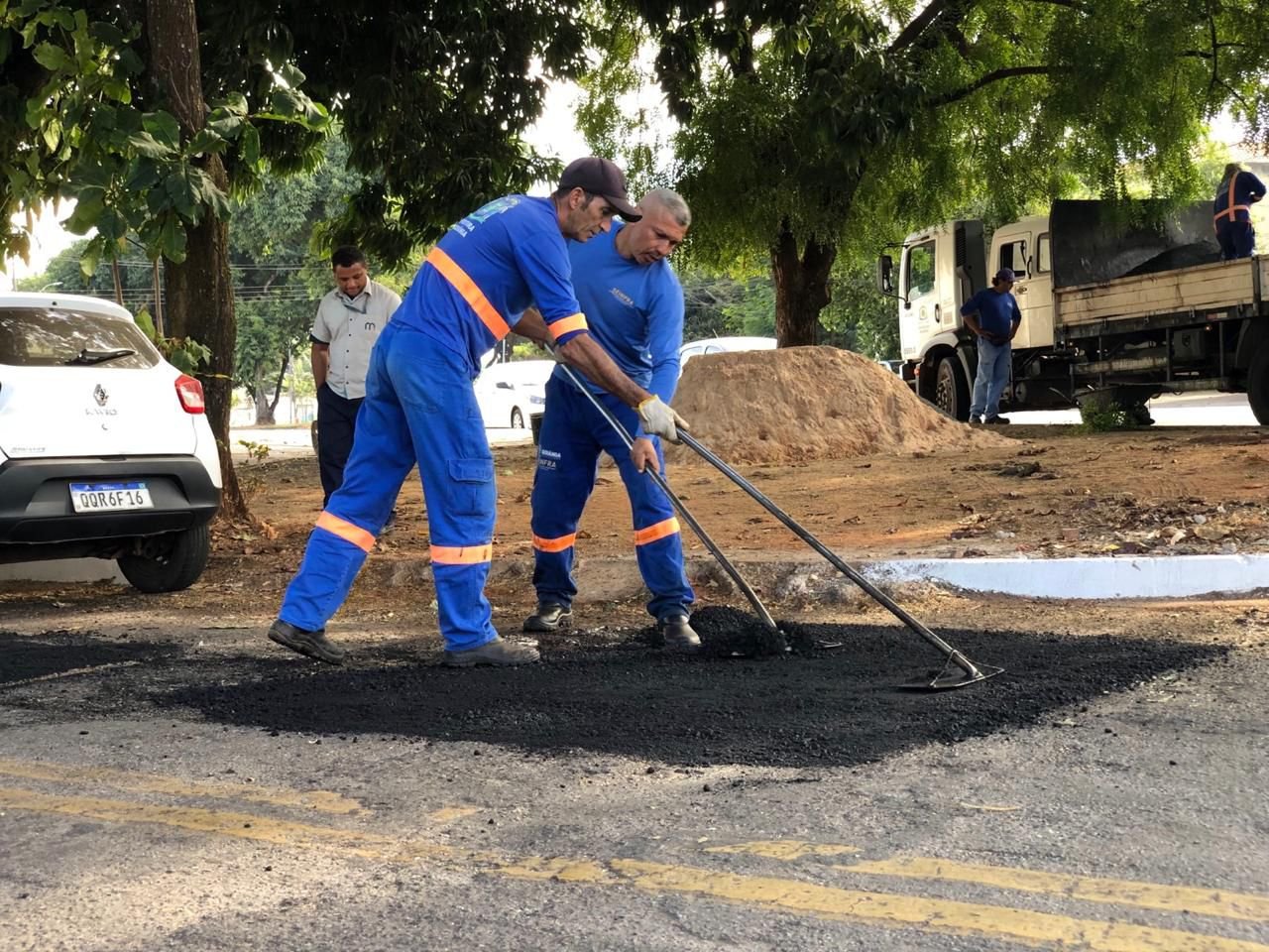 Operação tapa-buracos já ultrapassa 38 mil reparos em Goiânia