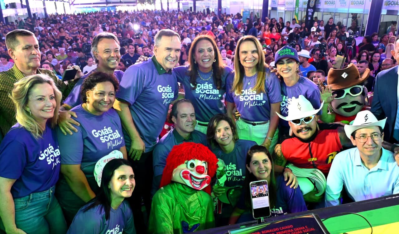 Mabel participa do Goiás Social Mulher e destaca parceria com Governo de Goiás no atendimento à população