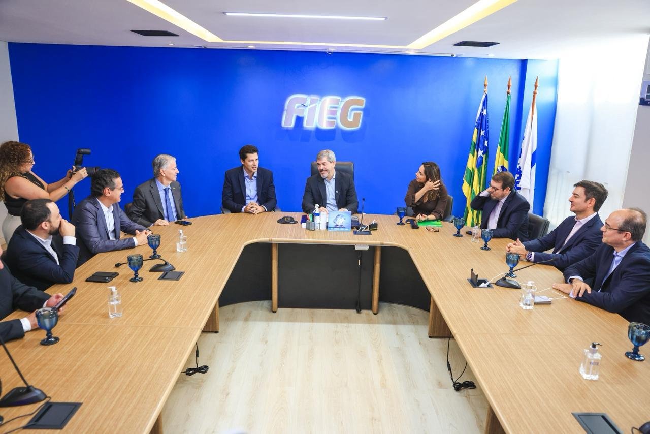 Daniel Vilela reafirma parceria com setor industrial para impulsionar economia de Goiás