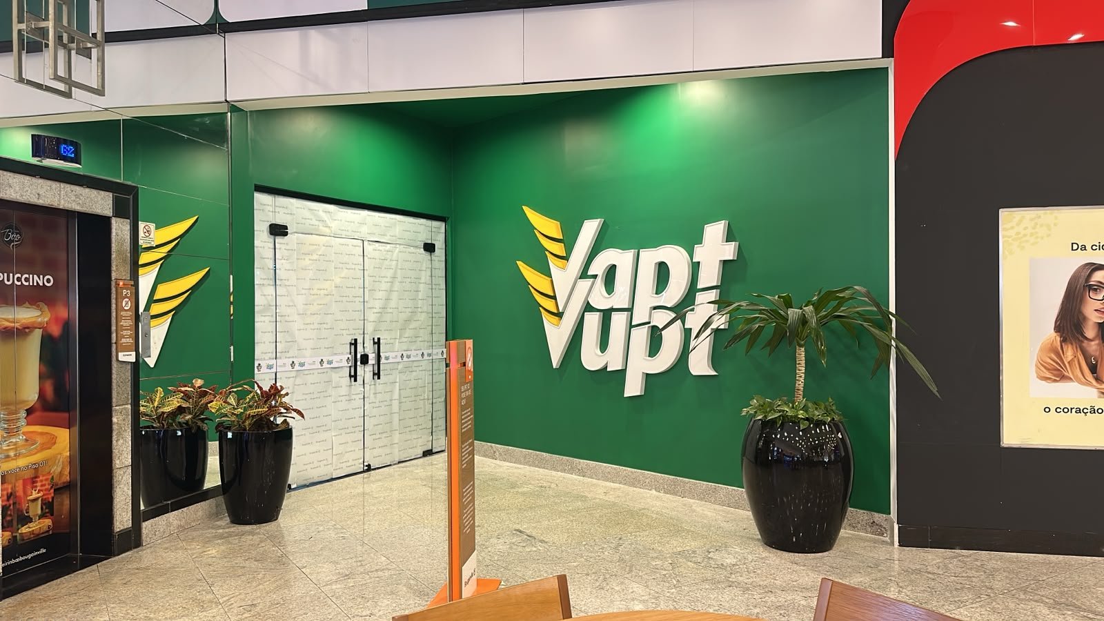 Vapt Vupt Bougainville passa a funcionar no terceiro piso do shopping a partir de agosto