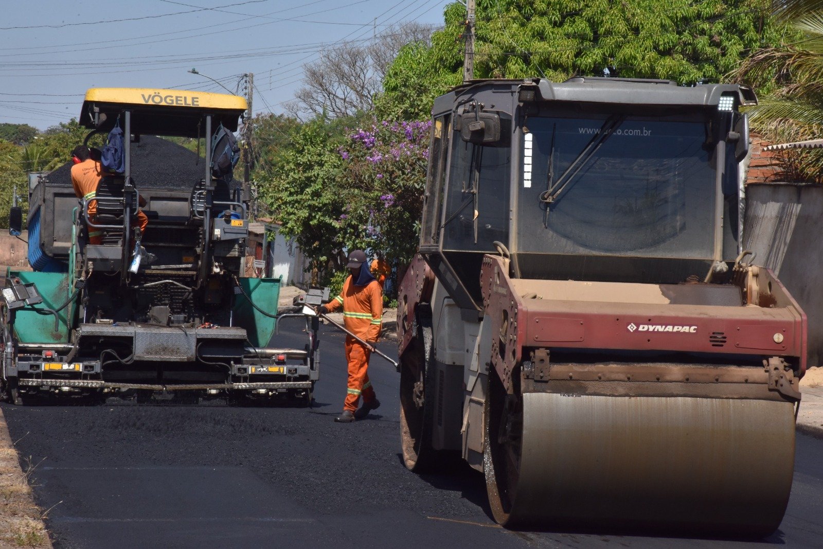 Prefeitura de Aparecida divulga cronograma de recapeamento para a semana de 13 à 17 de outubro