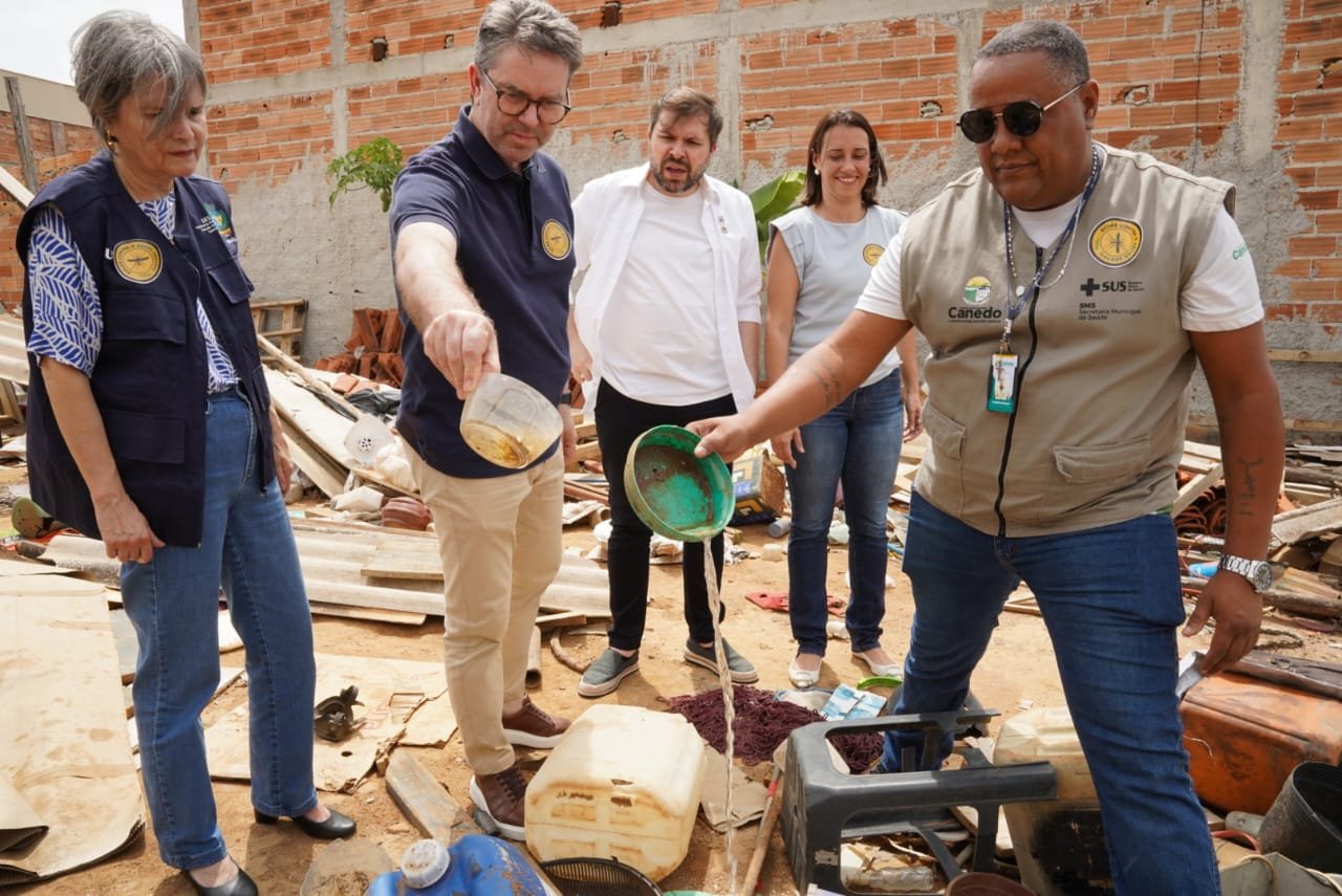 Governo de Goiás intensifica combate ao Aedes aegypti e convoca população a eliminar criadouros